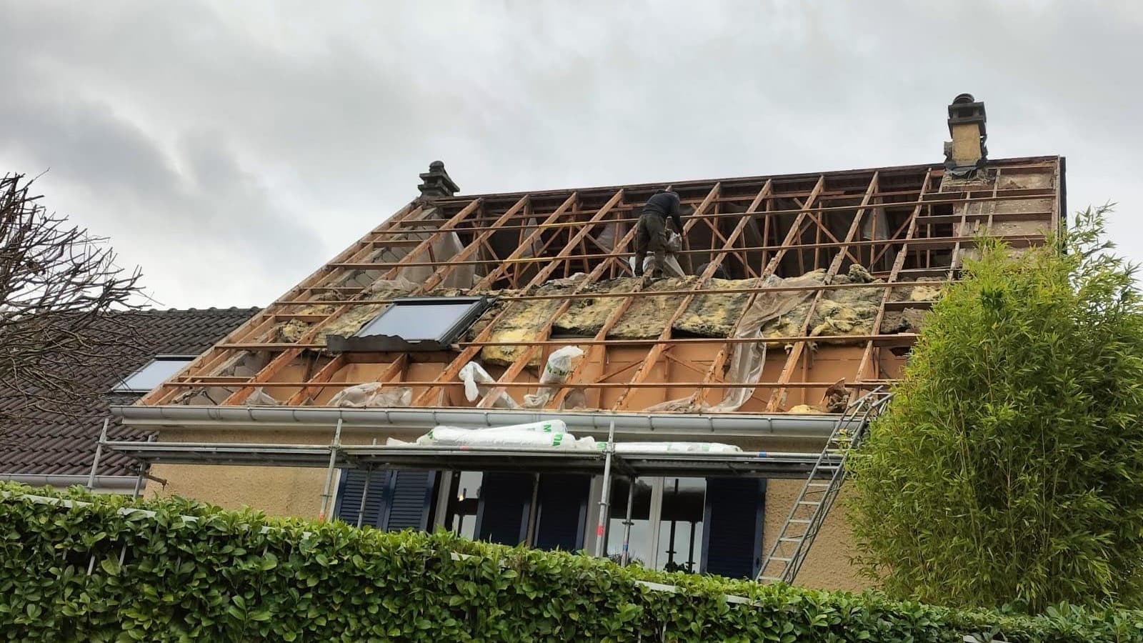 Bardage de façade en province de Luxembourg · Zinc Tech